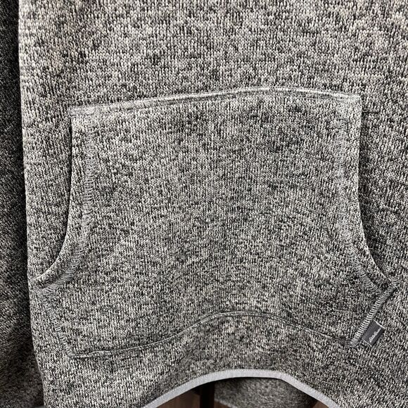 Eddie Bauer Poncho Womens M/L Gray Hood Boho Classic Outdoor Academia Gorpcore - Picture 3 of 13